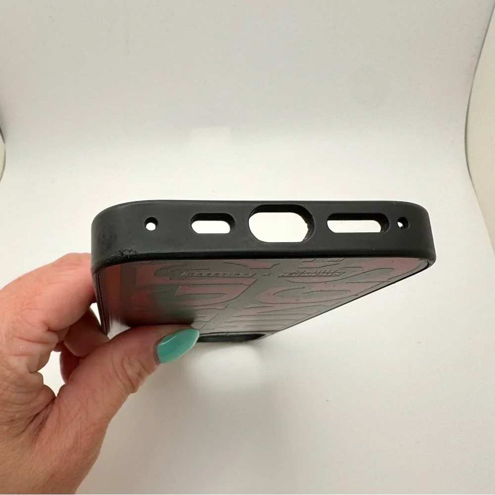 Casetify x Stranger Things Black/Red Reflective Phone Case iPhone 13